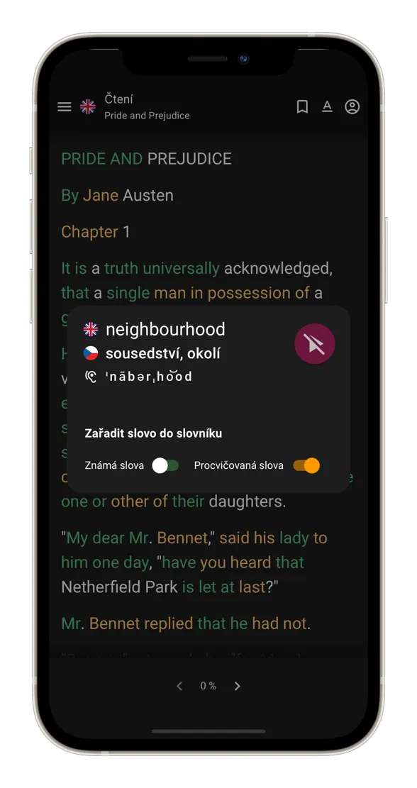 Read screen